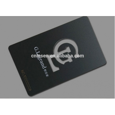 PC Material See Through Windows ID Plastic Card