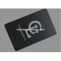 PC Material See Through Windows ID Plastic Card