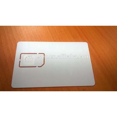 Blank White SIM Card For Phone